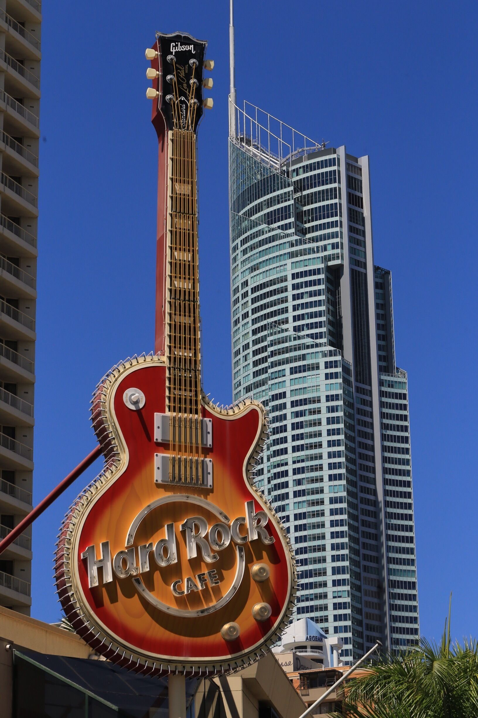 Two Gold Coast icons side by side 