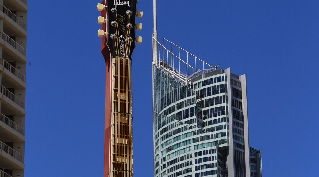 Two Gold Coast icons side by side