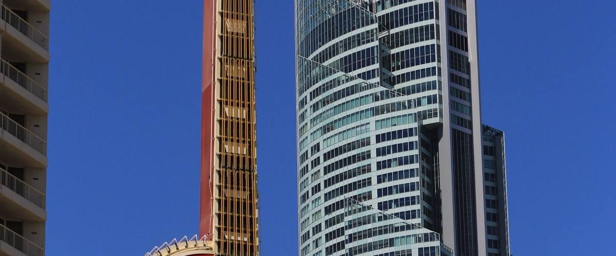 Two Gold Coast icons side by side