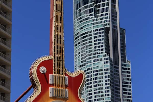 Two Gold Coast icons side by side