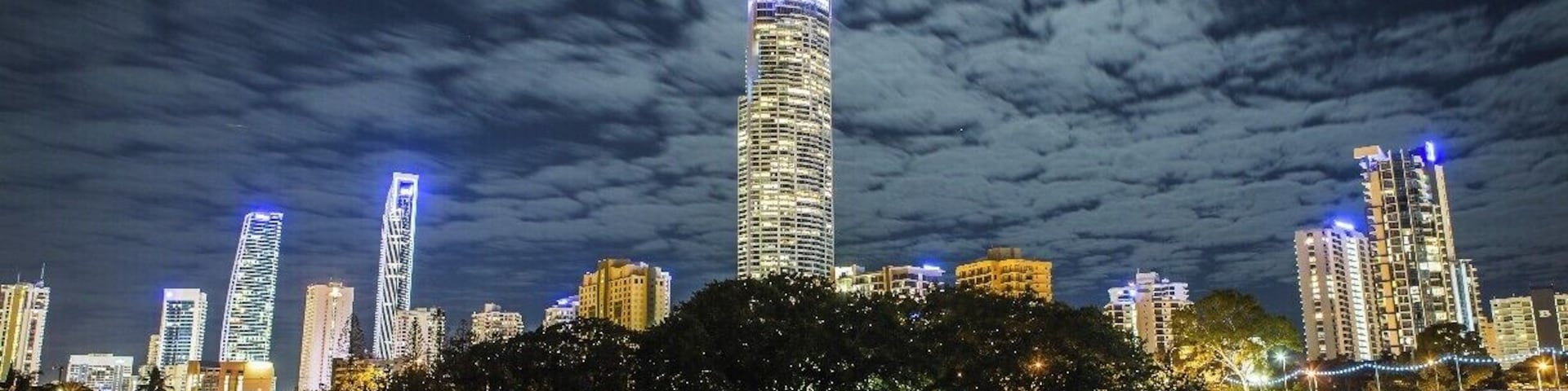 Great View of Gold Coast at night