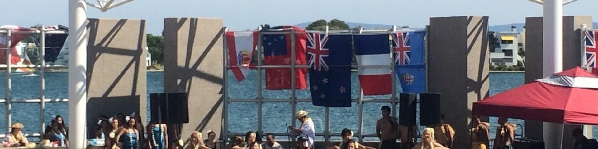The Dance Group on the stage,Ryan J Leo Park