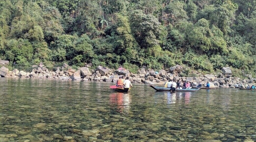 #ExpediaCares #CleanWaterandSanitation
#LifeAtExpedia
Crystal clear, clean natural water is a dream for all city dwellers. I always wanted to show my daughter we have so beautiful places in India something we should remember, cherish & try to restore.
Hence instead of contesting for Sanitation Issues, showcasing Wonders in India.
There is a small heaven in the North-East side of India - Dawki a small village on the banks of Umngot River, near Tamabil Point on India-Bangladesh border.
The water is so pure that you can clearly see the rocks & fishes from the boat & wonder how the boat is floating, how deep is the water...A treasure waiting to be explored...