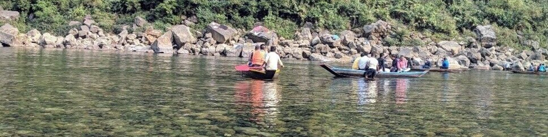 #ExpediaCares #CleanWaterandSanitation
#LifeAtExpedia
Crystal clear, clean natural water is a dream for all city dwellers. I always wanted to show my daughter we have so beautiful places in India something we should remember, cherish & try to restore.
Hence instead of contesting for Sanitation Issues, showcasing Wonders in India.
There is a small heaven in the North-East side of India - Dawki a small village on the banks of Umngot River, near Tamabil Point on India-Bangladesh border.
The water is so pure that you can clearly see the rocks & fishes from the boat & wonder how the boat is floating, how deep is the water...A treasure waiting to be explored...