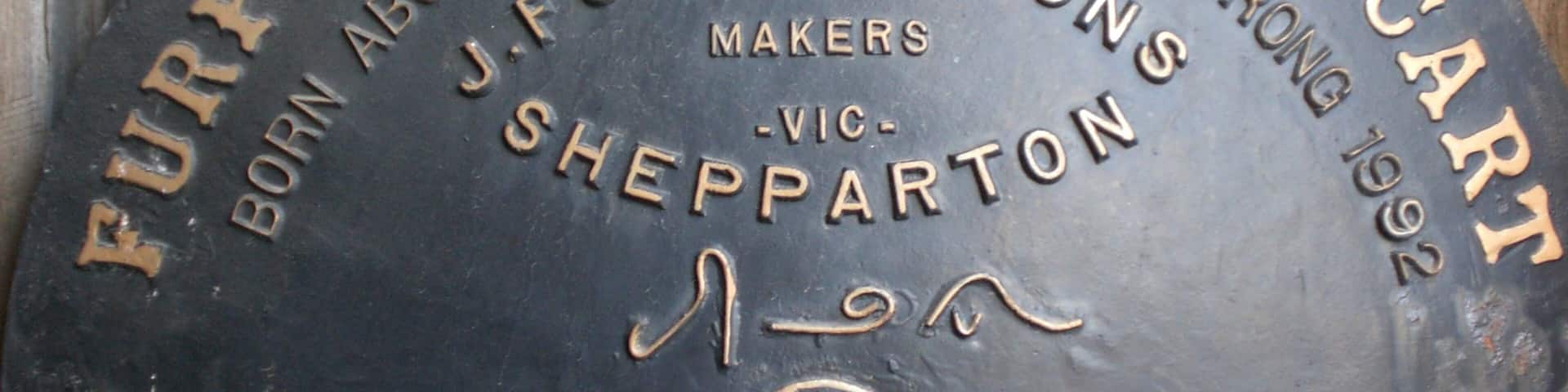 Shepparton which includes signage