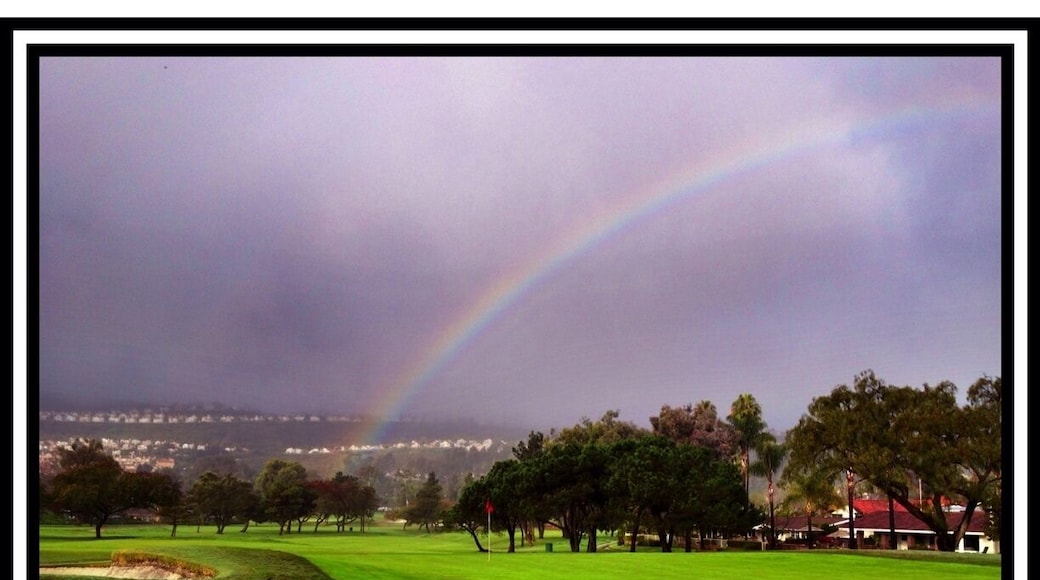 While the north and east portions of the country are in a deep freeze, we in Southern California are forced to endure light rain during a round of February golf. I'll take it!