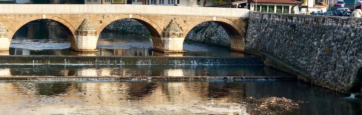 The bridge near City Hall