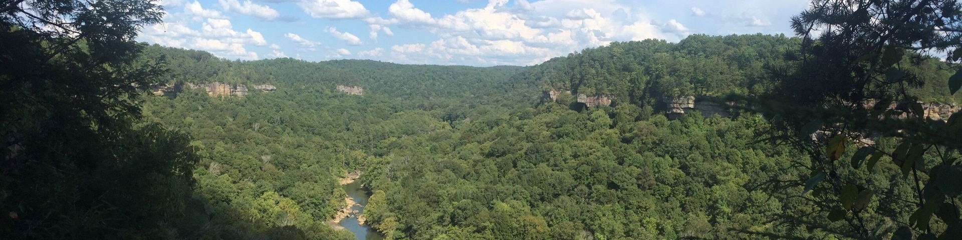 Stunning view of the Rockcastle River.