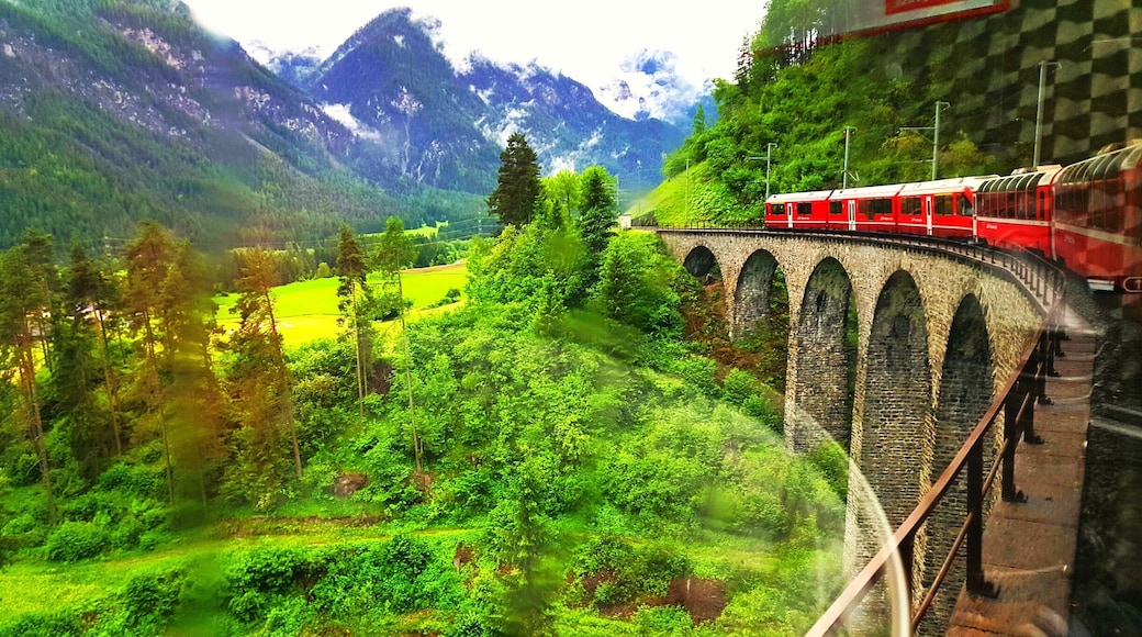 #StunningStructures
Bernina pass in Switzerland! Do not miss to take the panoromic train journey