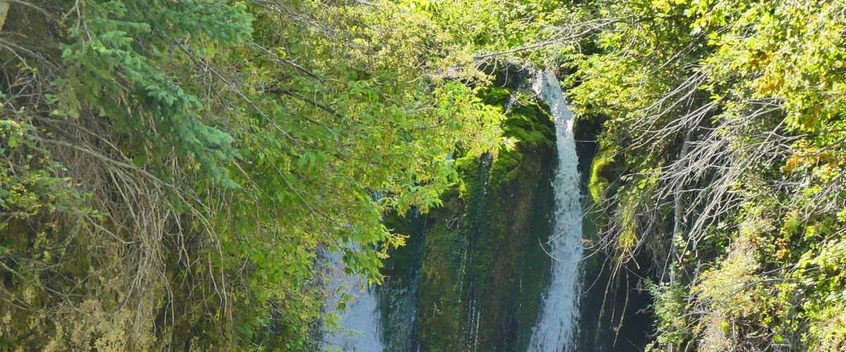 One of many waterfalls