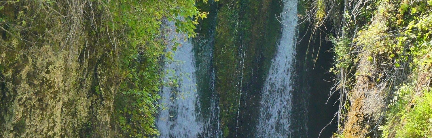 One of many waterfalls