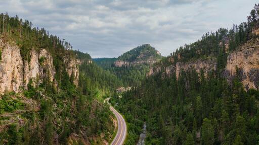 Spearfish Canyon Scenic Byway, South Dakota Black Hills