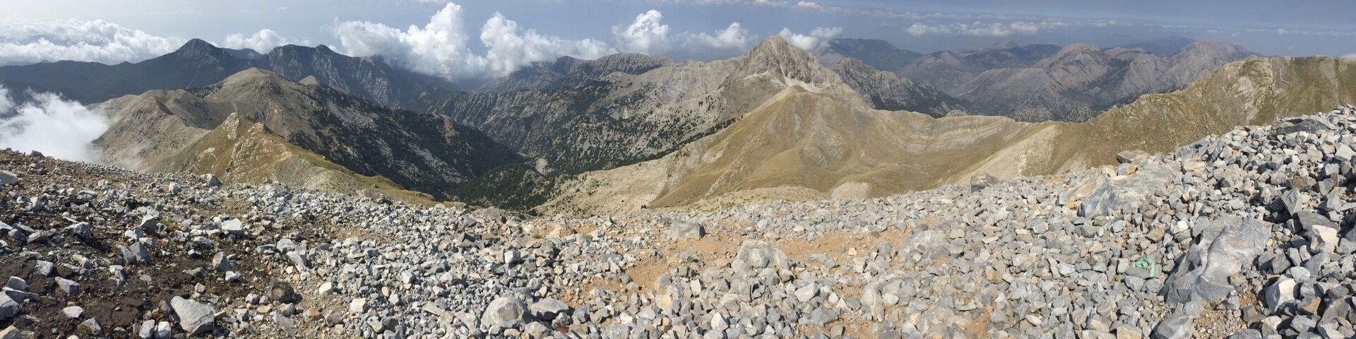 Never thought id see mountains this vastly epic and alpine in the Greek country side