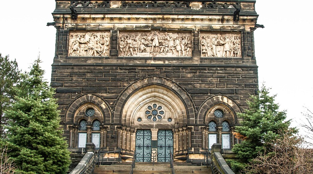 Garfield Memorial at Lakeview Cemetery. Cleveland, Ohio. James A