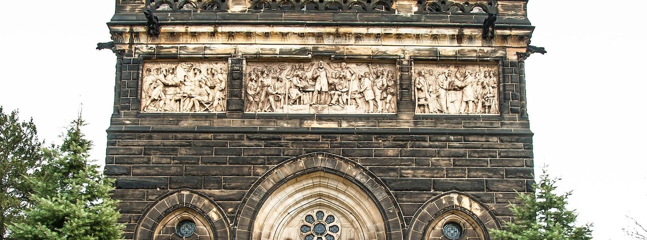 Garfield Memorial at Lakeview Cemetery. Cleveland, Ohio. James A