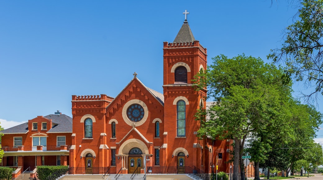Beautiful Historic St. Anthony's Roman Catholic Church in Sterling, Colorado