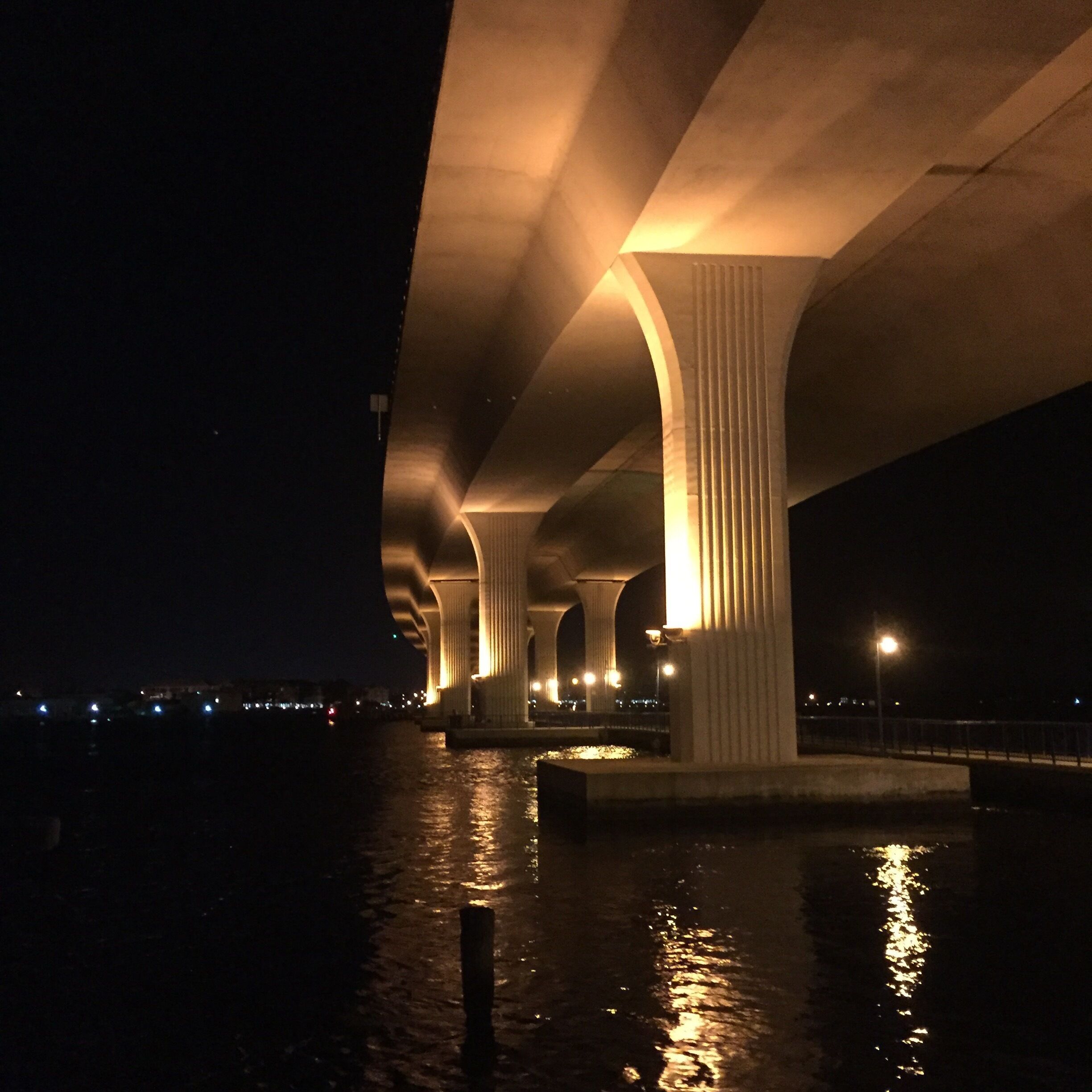 #stunningstructures
Evening stroll under the Roosevelt Bridge in downtown Stuart. 