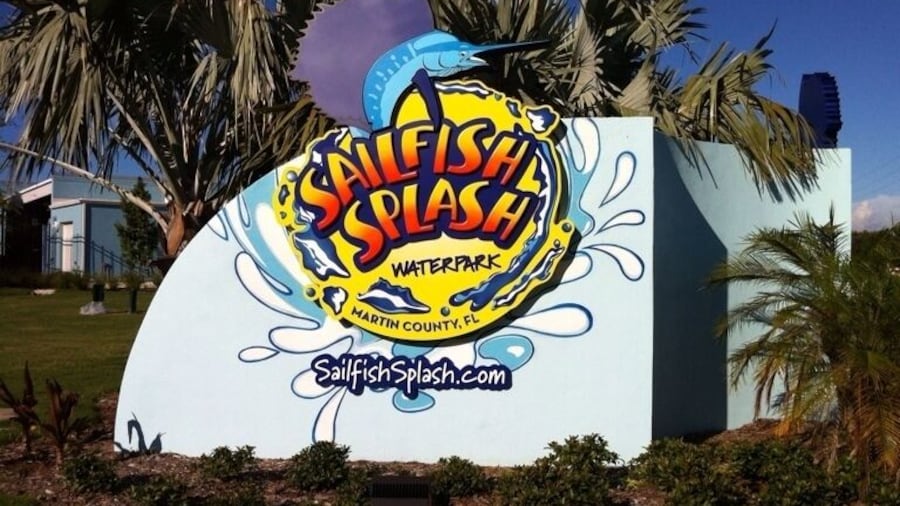 Water Park in Stuart, FL. This park is just the right size for the kids without them getting lost.