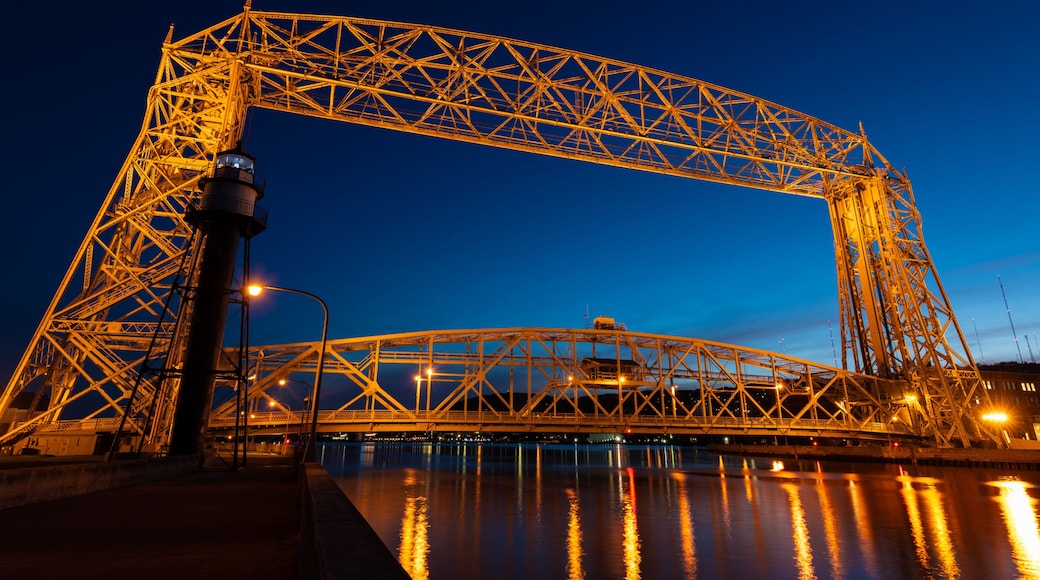 Duluth MN Lift Bridge Built 1905