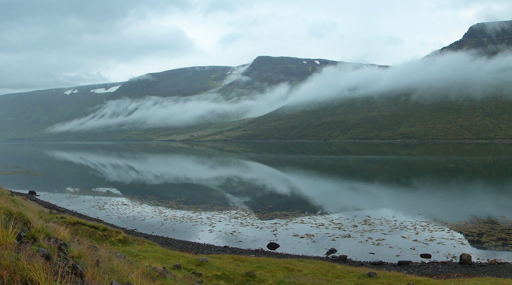 Landscape at Sudureyri in West Fjords, Iceland, Europe