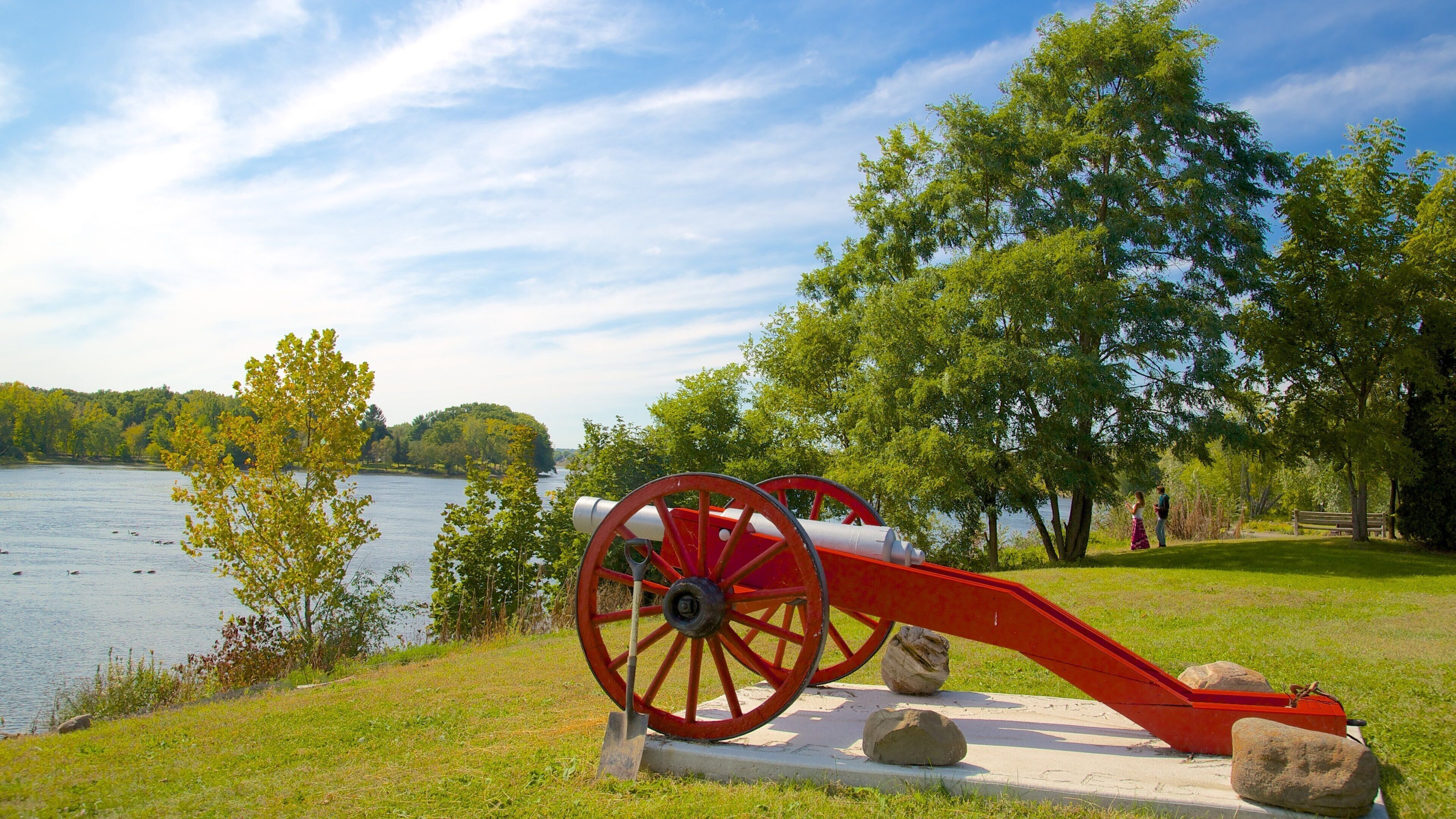 Stillwater which includes a river or creek and a park