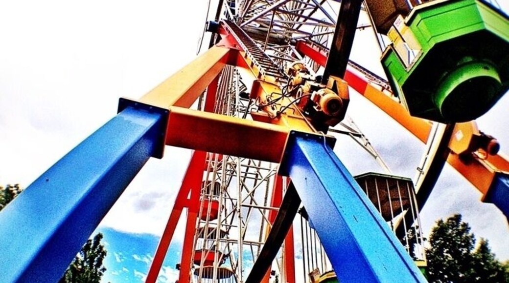 #ferriswheel ultimate #kidsfun so much fun to be had at an amusement park. Denver's best amusement park.