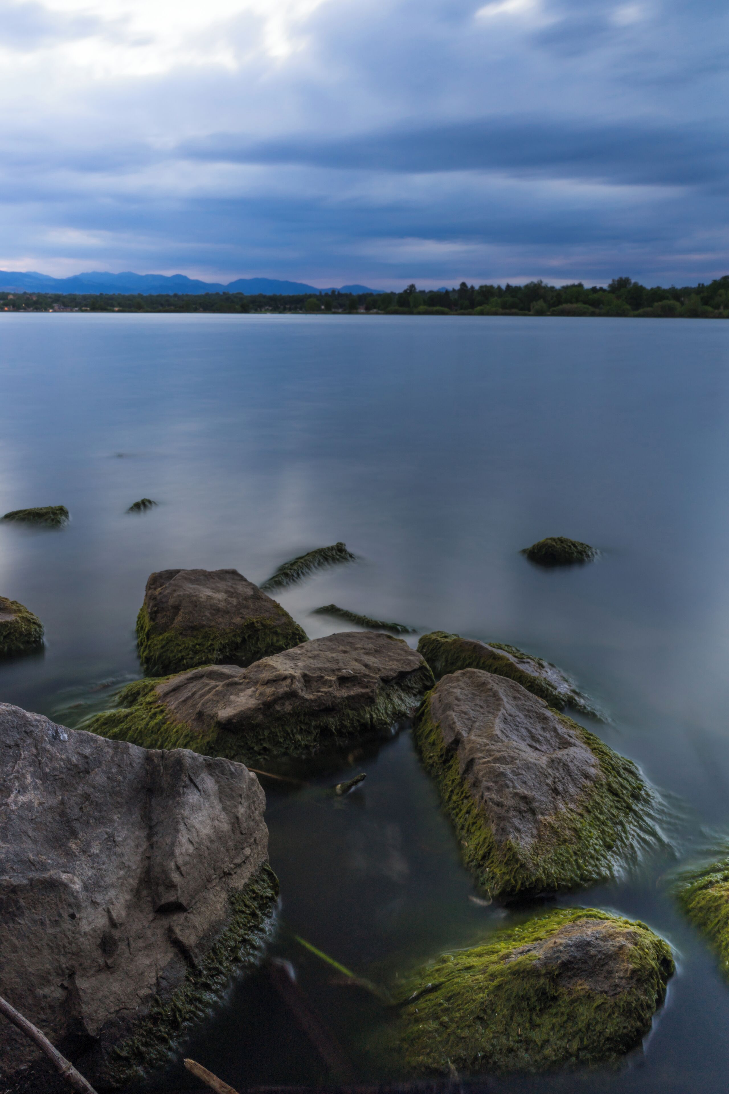 Taken a few blocks from my place just outside downtown Denver. Was hoping to catch another stormset but all I got was some blue hour light. #BVSquad #BVSBlue 