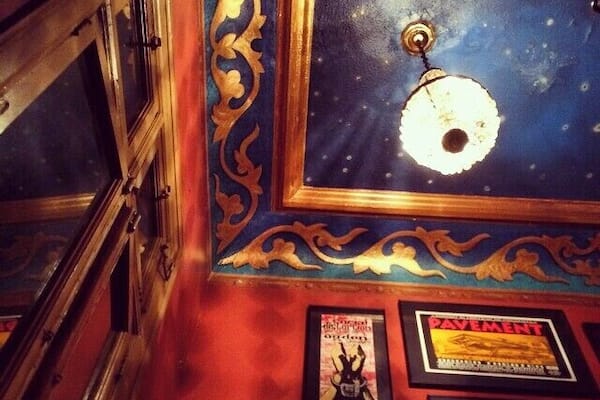 I'm at a venue for a concert... I end up being really interested in the building... This is who I am now, haha #denver #ogden #theater #interior #ceiling