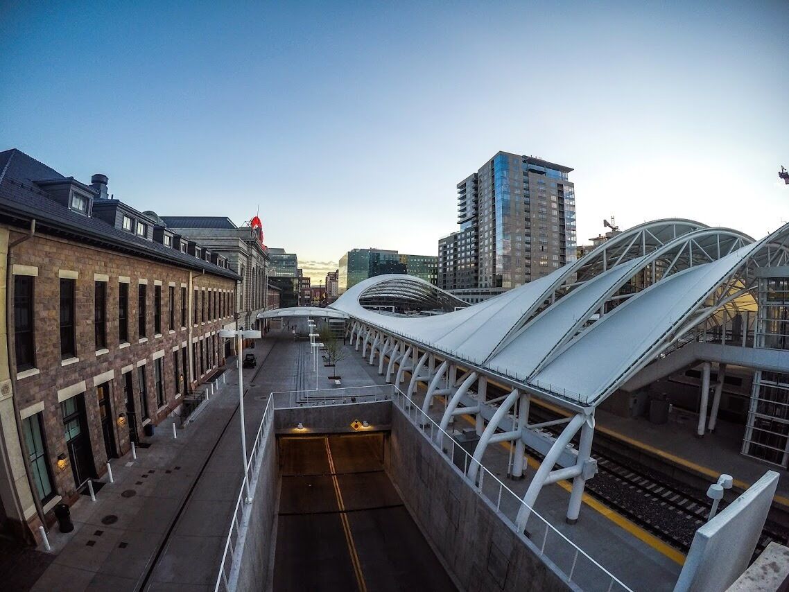 Great photo opportunities here at the remodeled Union Station
