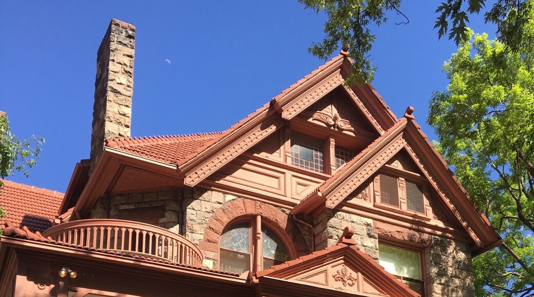 The Unsinkable Molly Brown's home in Denver - awesome tours provided throughout the day (no photos allowed inside) to learn about society life in Denver and about the lady herself made famous by the movie "Titanic"