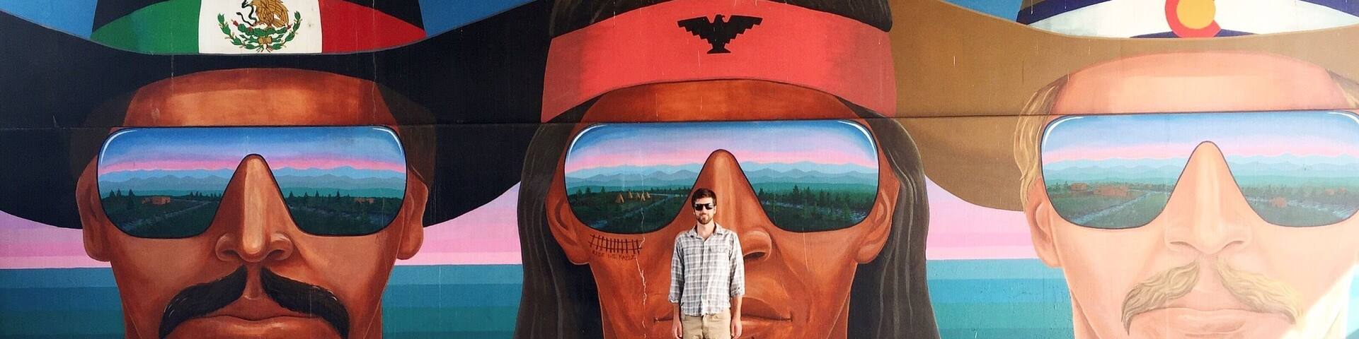 Check out these murals at Confluence park then walk down to the river to see people swimming, kayaking or making out 😜 #keepdenverbeard