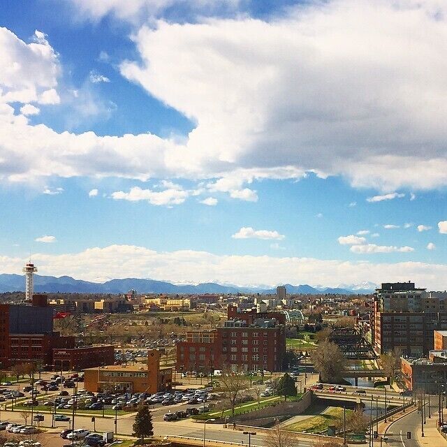 #downtown #denver #colorado #city #view 