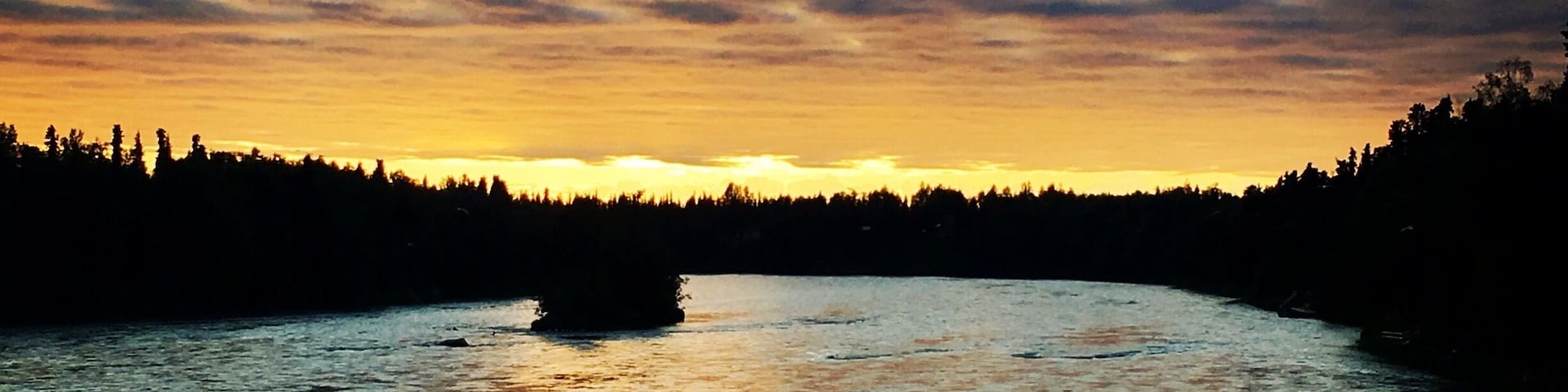 Kenai River at midnight.
#AquaTrove