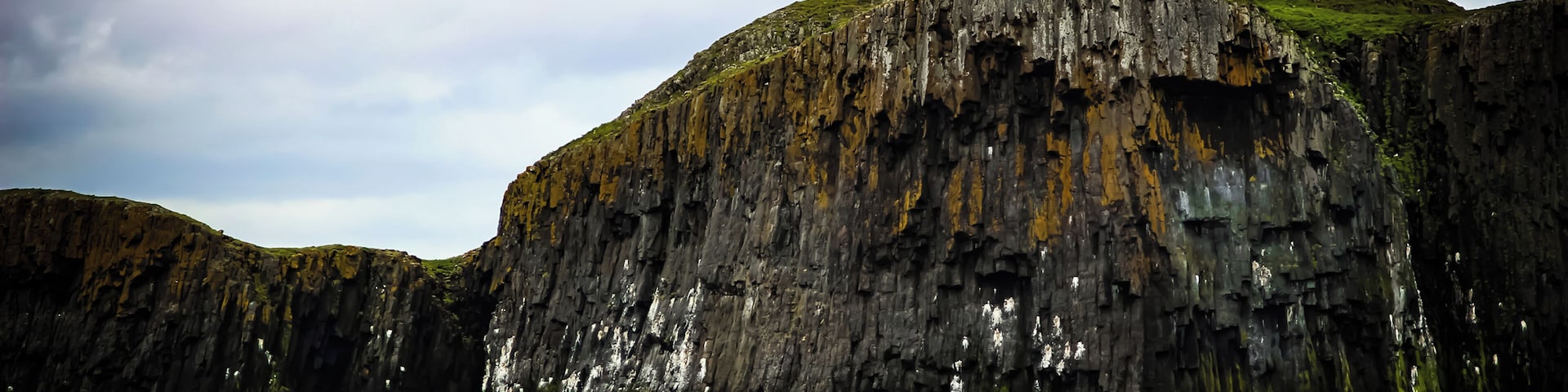 The weather was grey and dreary through the waterways of Iceland on the day that we ferried across. However, I was able to spot this lighthouse on a passing-by island!
https://society6.com/heatherdoughtyphotography