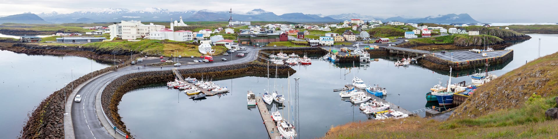 Harbour of Stykkisholmur, Iceland