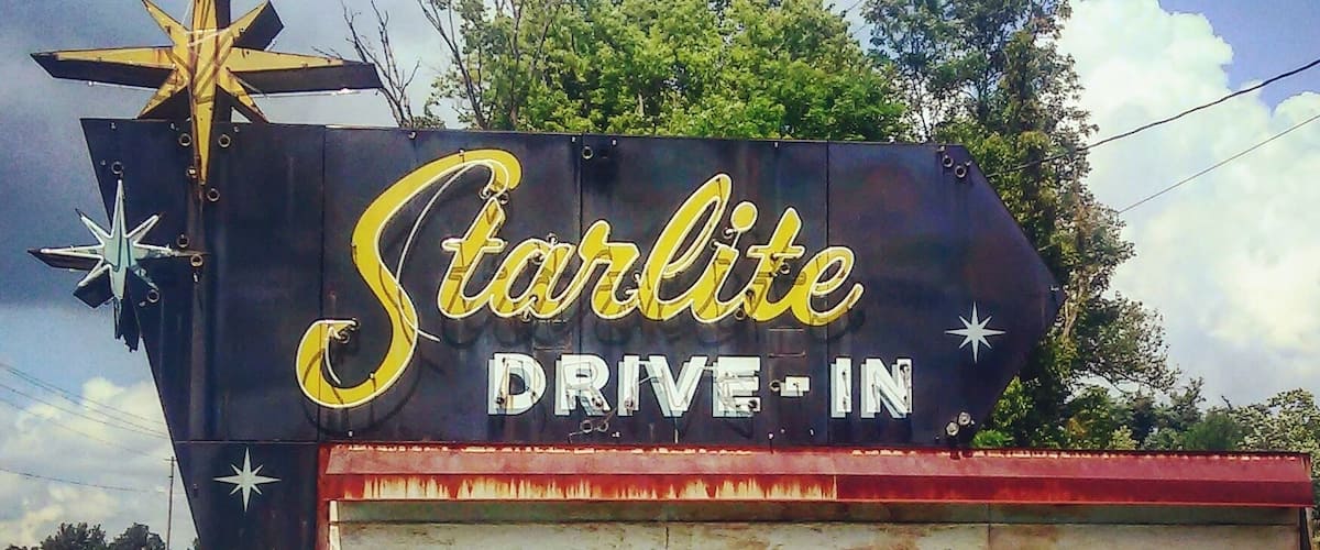 This is all that is left apparently of an old drive in theater ! It's kind of off the beaten path !