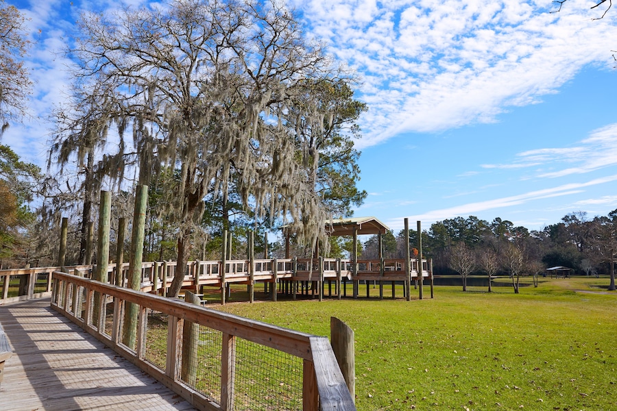 Tomball Burroughs park in Houston Texas