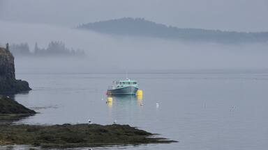 By 1886, the town contained 13 sardine factories, which operated day and night during the season, and produced approximately 5,000 cases per week. About 800 men, women and children worked in the plants. But the industry would decline, and many people moved away. Indeed, the city went bankrupt in 1937. In 1976, the Groundhog Day Gale destroyed many structures along the waterfront.
Eastport, Maine, is the easternmost city in the United States.