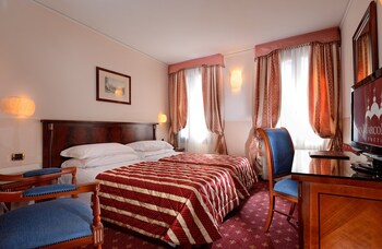 Minibar, in-room safe, desk, blackout curtains