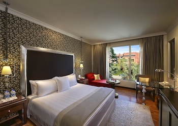 Premium bedding, memory foam beds, minibar, in-room safe