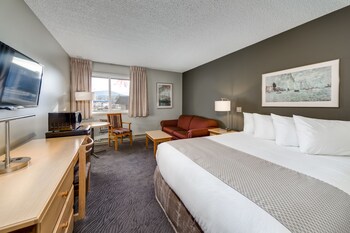 Desk, blackout curtains, iron/ironing board, free WiFi