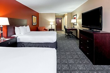 In-room safe, desk, iron/ironing board, free cribs/infant beds