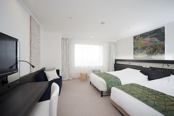 Hypo-allergenic bedding, down duvet, desk, blackout curtains
