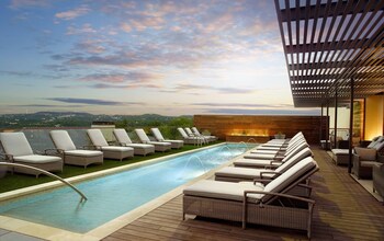 Indoor pool, seasonal outdoor pool, cabanas (surcharge), pool umbrellas