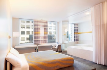Premium bedding, minibar, in-room safe, desk