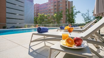 Seasonal outdoor pool