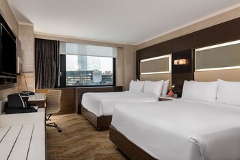 In-room safe, desk, blackout curtains, iron/ironing board