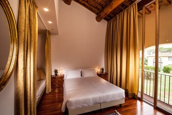 Biancheria da letto di alta qualità, una cassaforte in camera