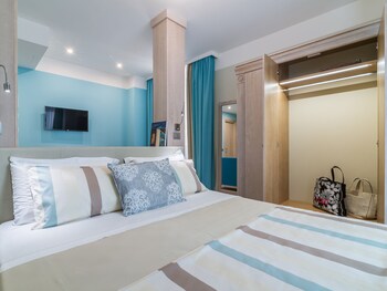 Biancheria da letto di alta qualità, minibar, una cassaforte in camera