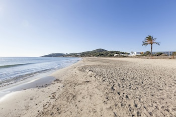 Aan het strand, strandlakens
